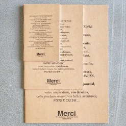 960 MARKS KAMOI Cahier Merci - Kraft