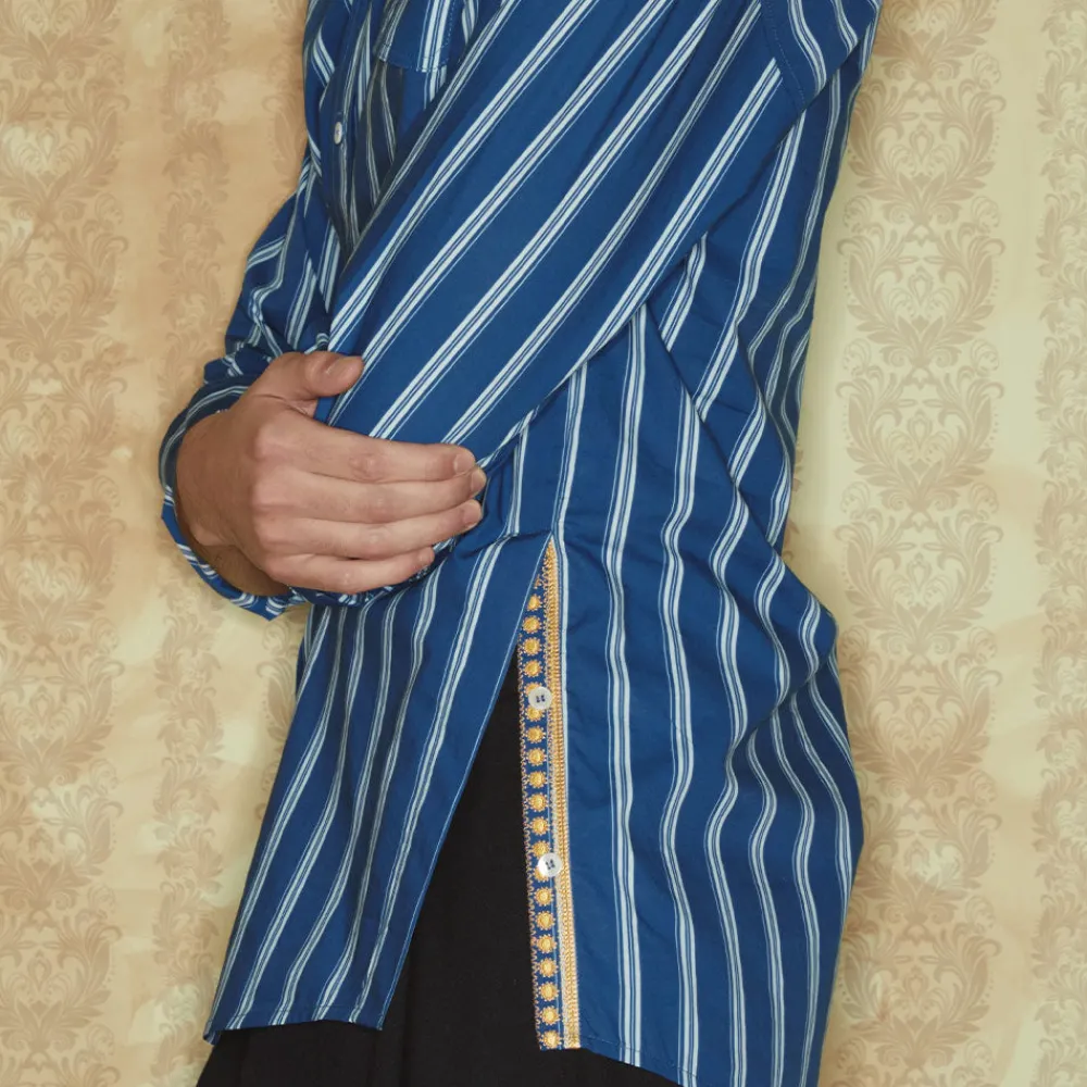 CALEB - Chemise Caline - Marine
