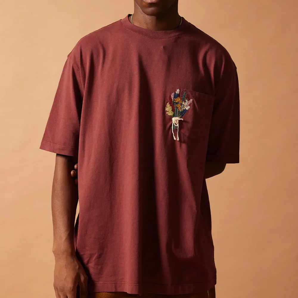 CALEB - T-shirt Buttercup - Bordeaux