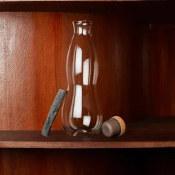 517 BLACK & BLUM Carafe d'eau en verre purificatrice - 1,1L