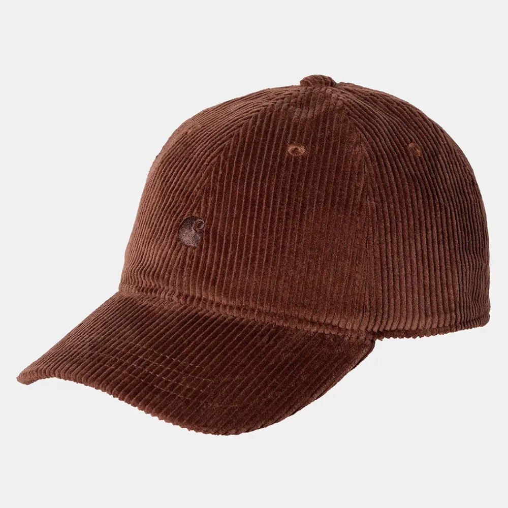 Women Carhartt WIP - Casquette Harlem - Marron Offroad