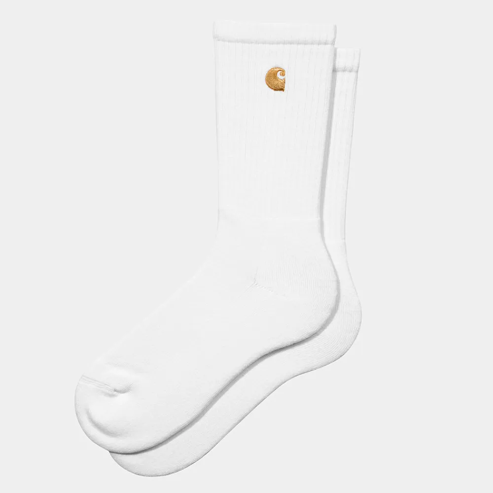 Women Carhartt Wip - Chaussettes Chase - Blanc