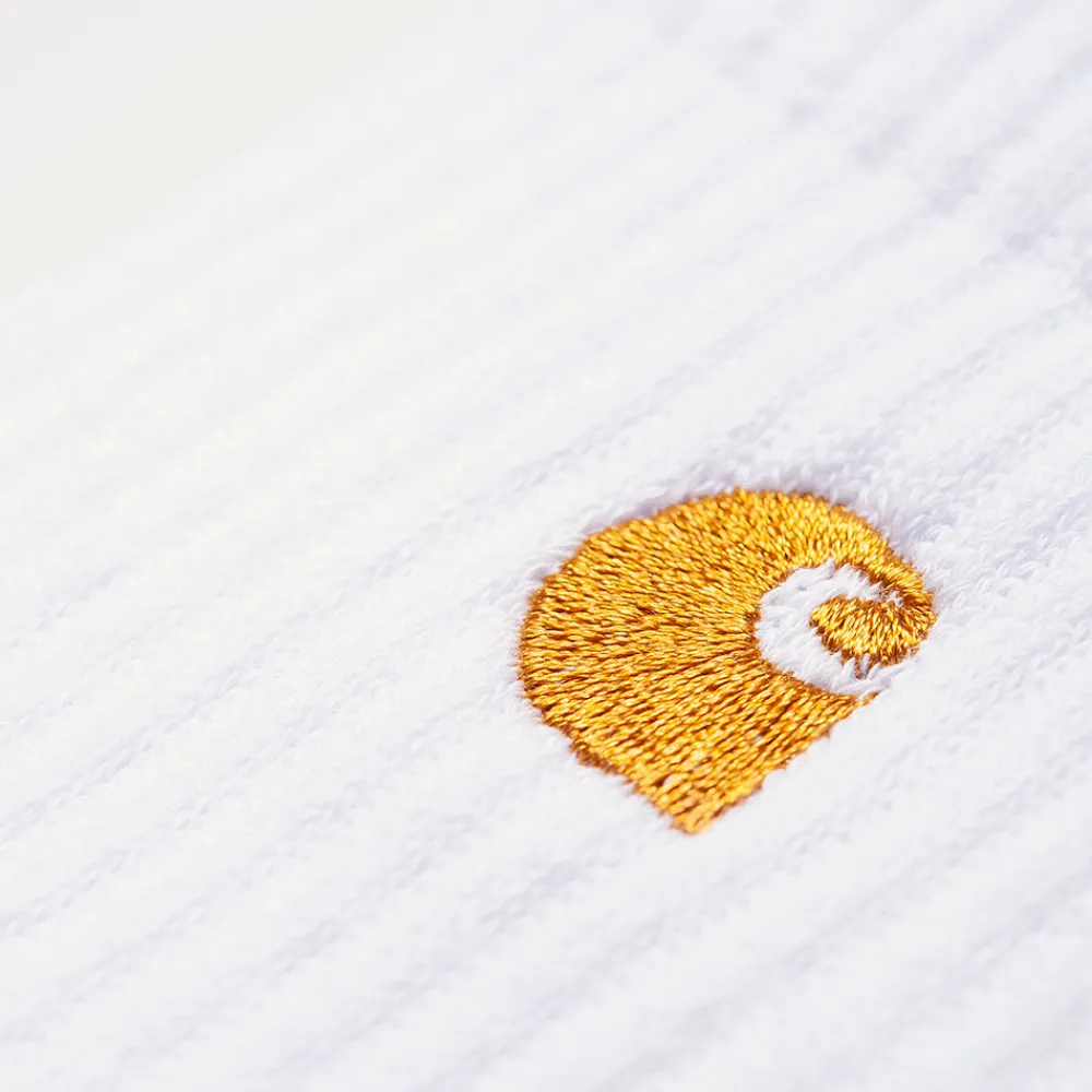 Women Carhartt Wip - Chaussettes Chase - Blanc