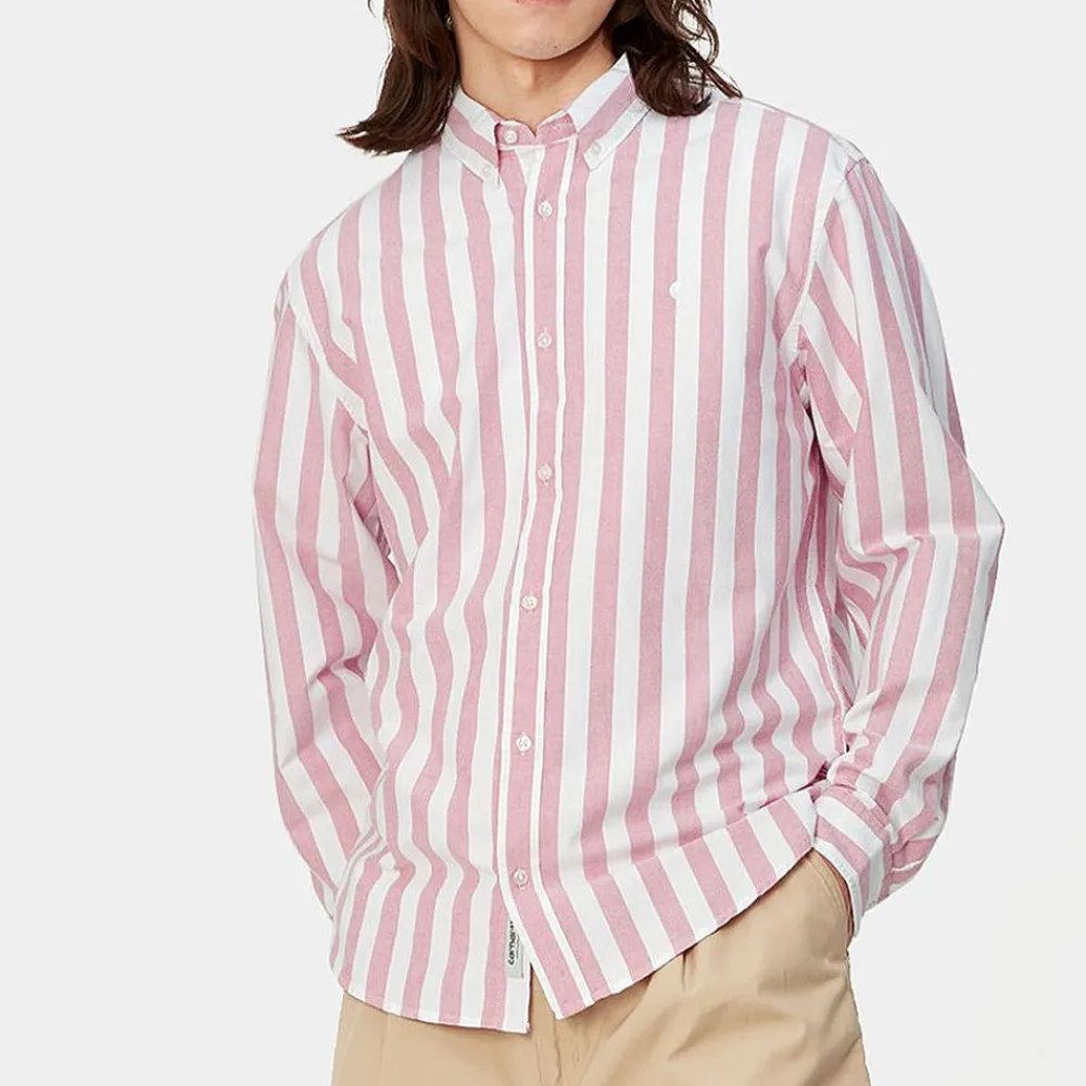 Carhartt Wip - Chemise Dillion - Rose
