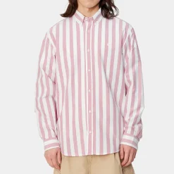 Carhartt Wip - Chemise Dillion - Rose