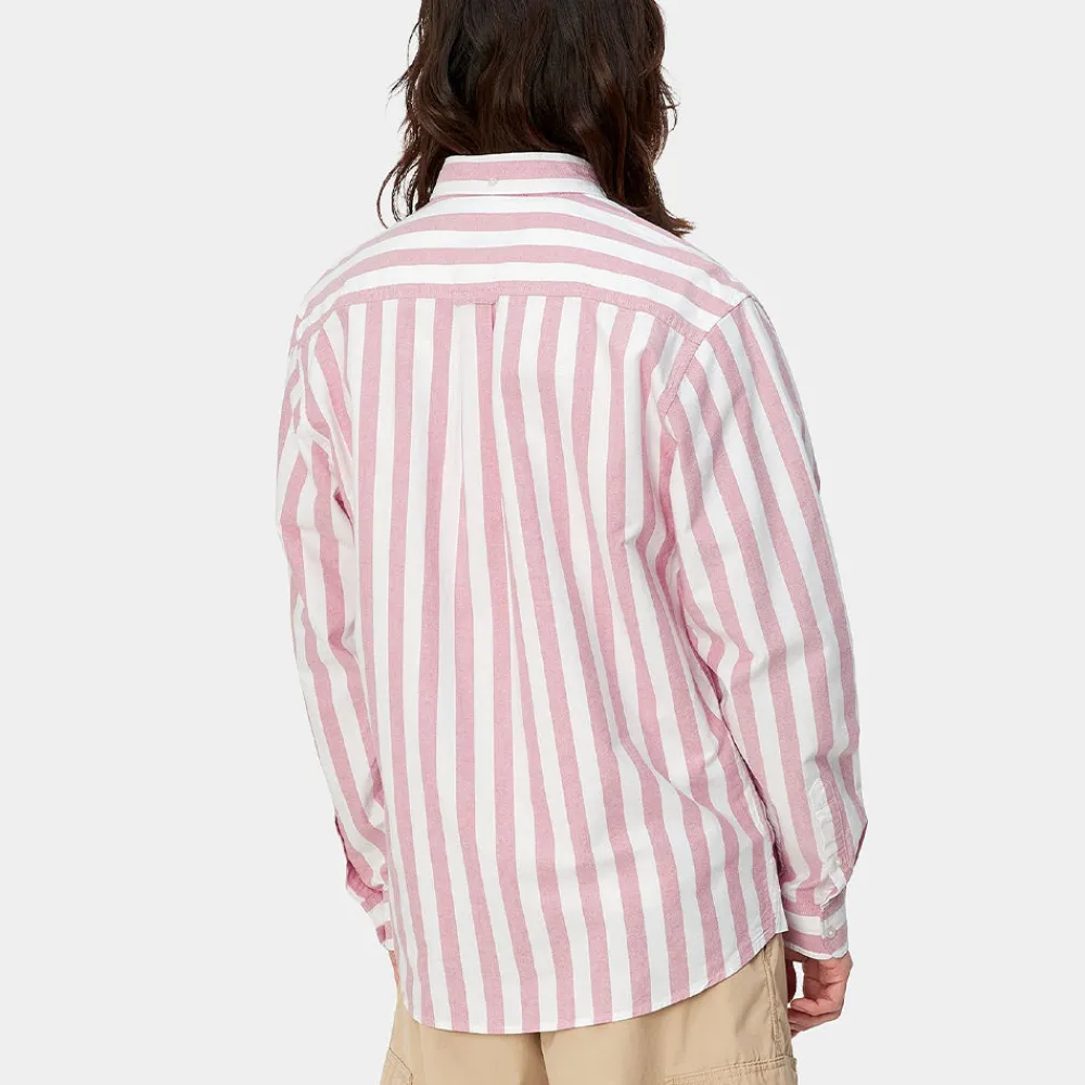 Carhartt Wip - Chemise Dillion - Rose