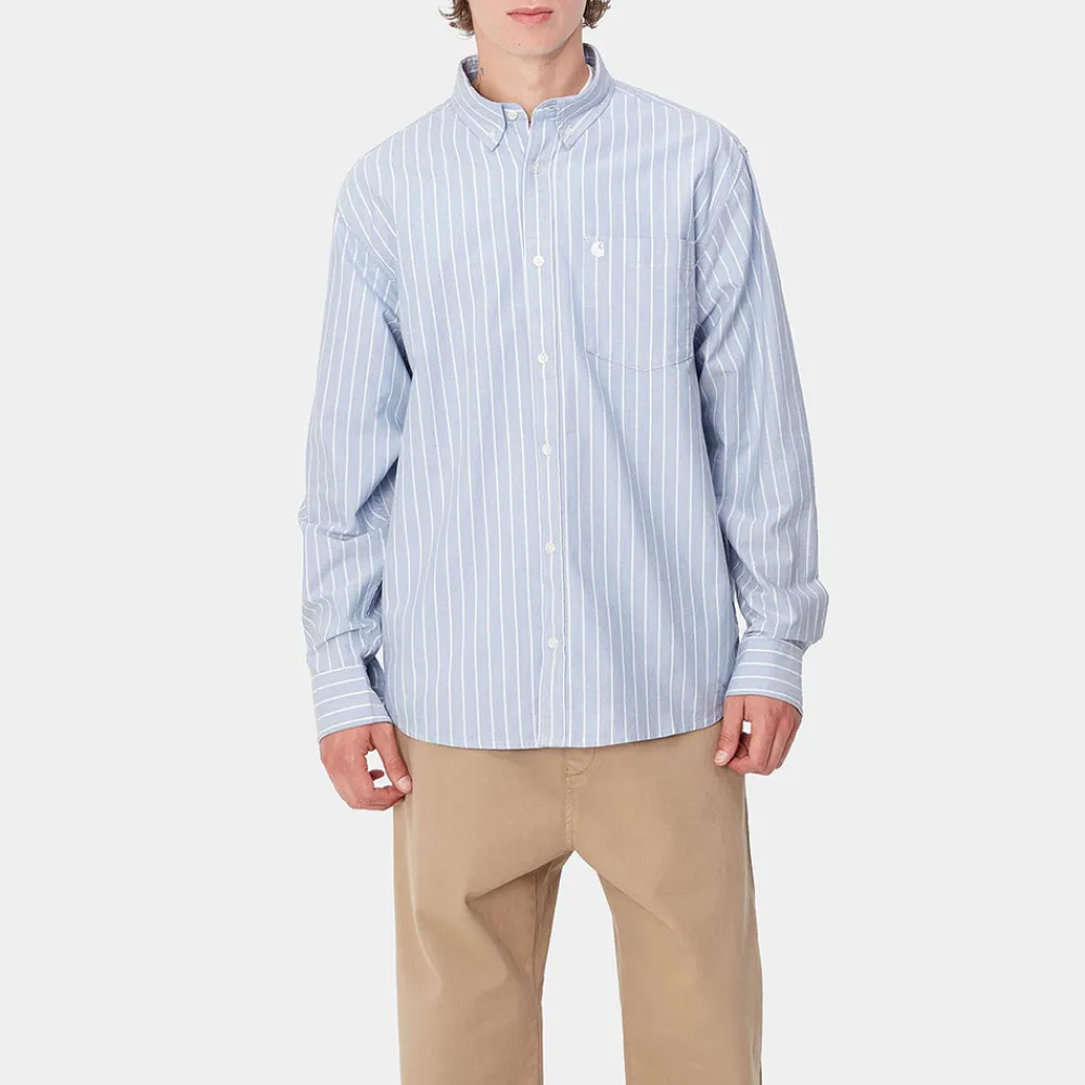 Carhartt WIP - Chemise Dowlen - Bleu