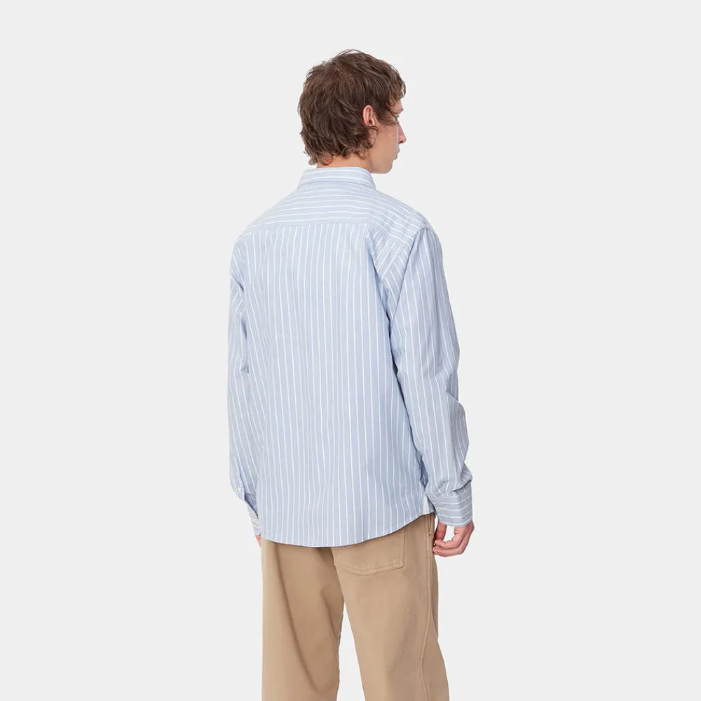 Carhartt WIP - Chemise Dowlen - Bleu