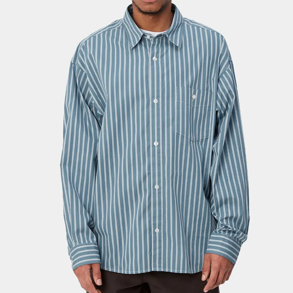 Carhartt WIP - Chemise Ligety - Bleu