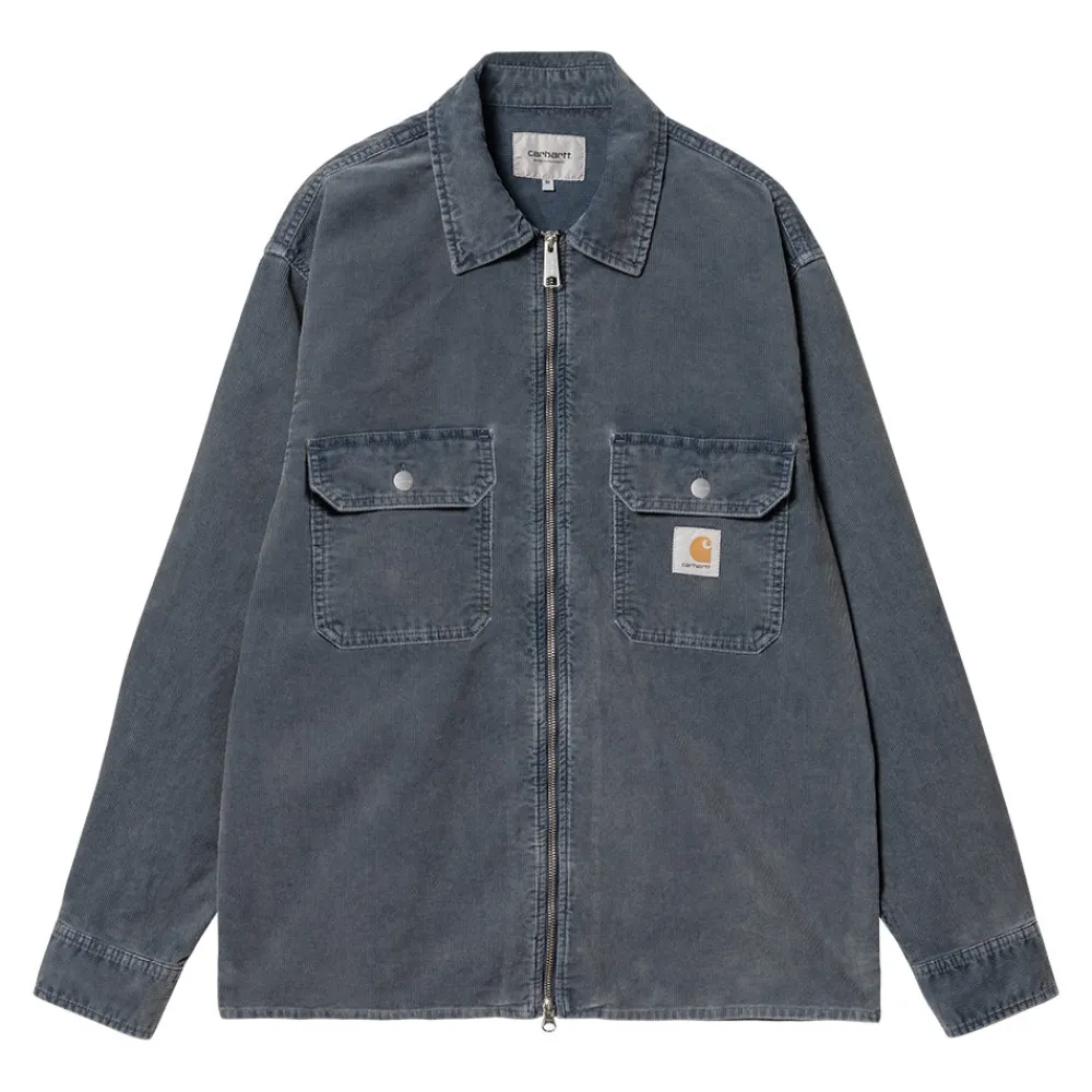 CARHARTT WIP - Chemise Reynold - Dusky Blue