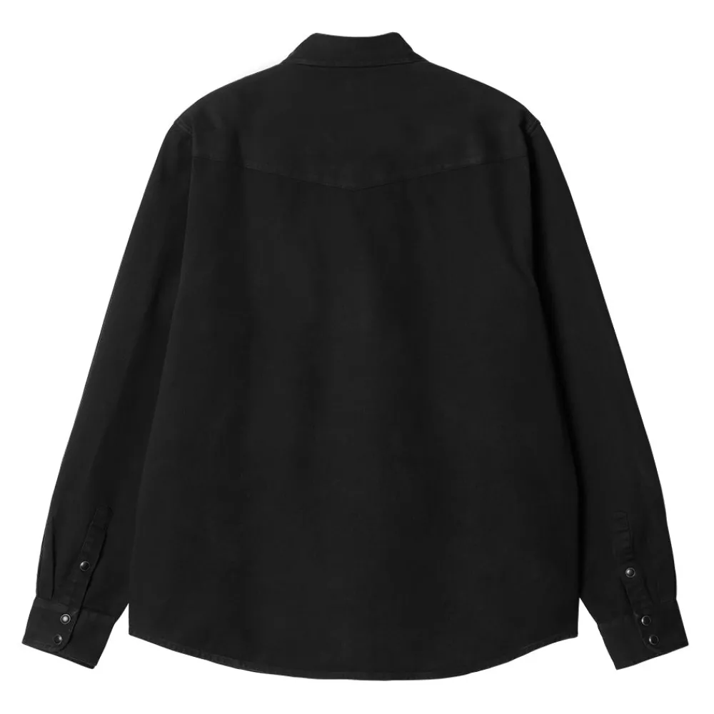 CARHARTT WIP - Chemise Santa Fe - Noir