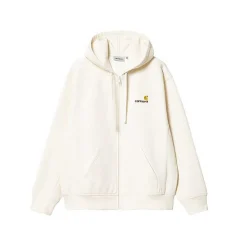 Carhartt WIP - Gilet Zip à capuche - Blanc