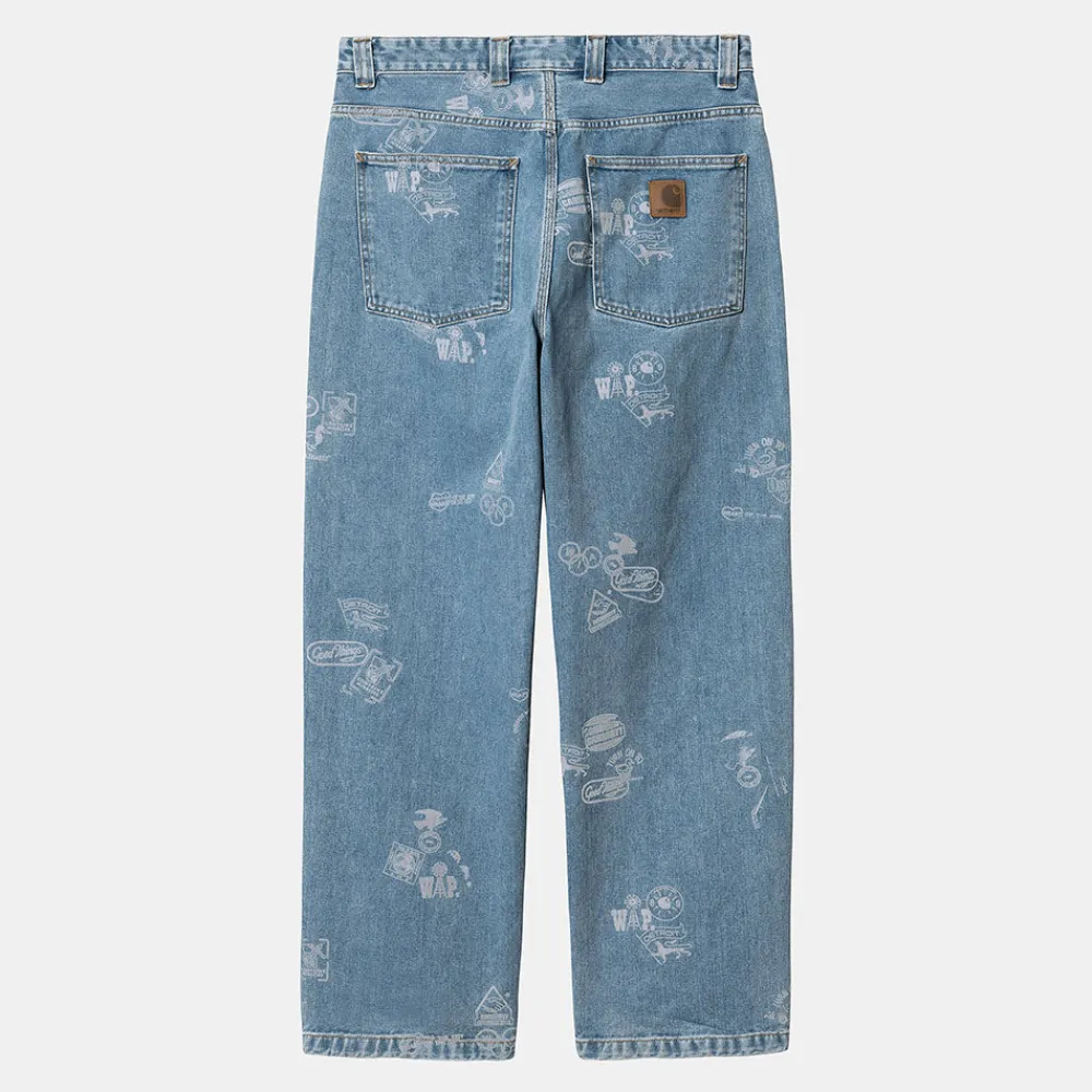 Carhartt WIP - Pantalon Stamp - Bleu