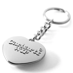 Women CARHARTT WIP - Porte clé Heart - Silver