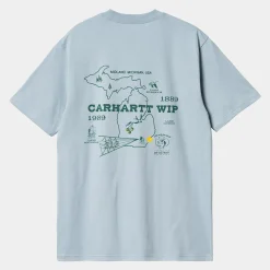 Carhartt WIP - T-Shirt Home State - Bleu