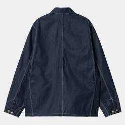 Women Carhartt Wip - Veste OG Chore - Bleu