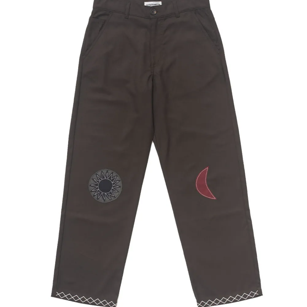 CARNE BOLLENTE - Pantalon Night and Day - Marron