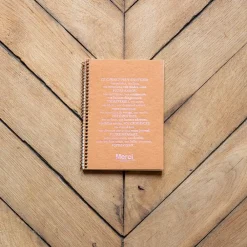 1407 IMPRIMERIE DU MARAIS Carnet A5 à spirale - Kraft & Cuivre