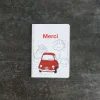 2176 ESPACE GRAPHIC Carnet A5 Merci - Fiat 500
