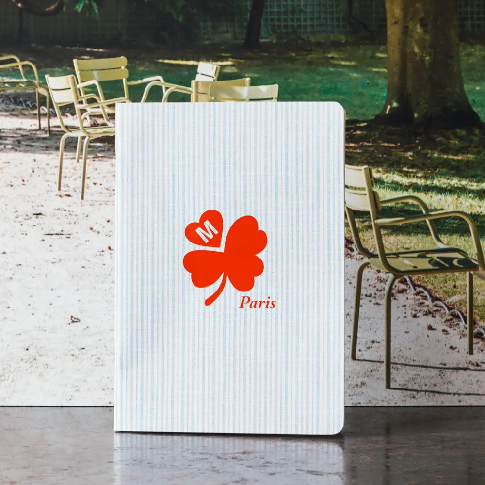 2962 BRANDBOOK Carnet A5 Merci - Trèfle