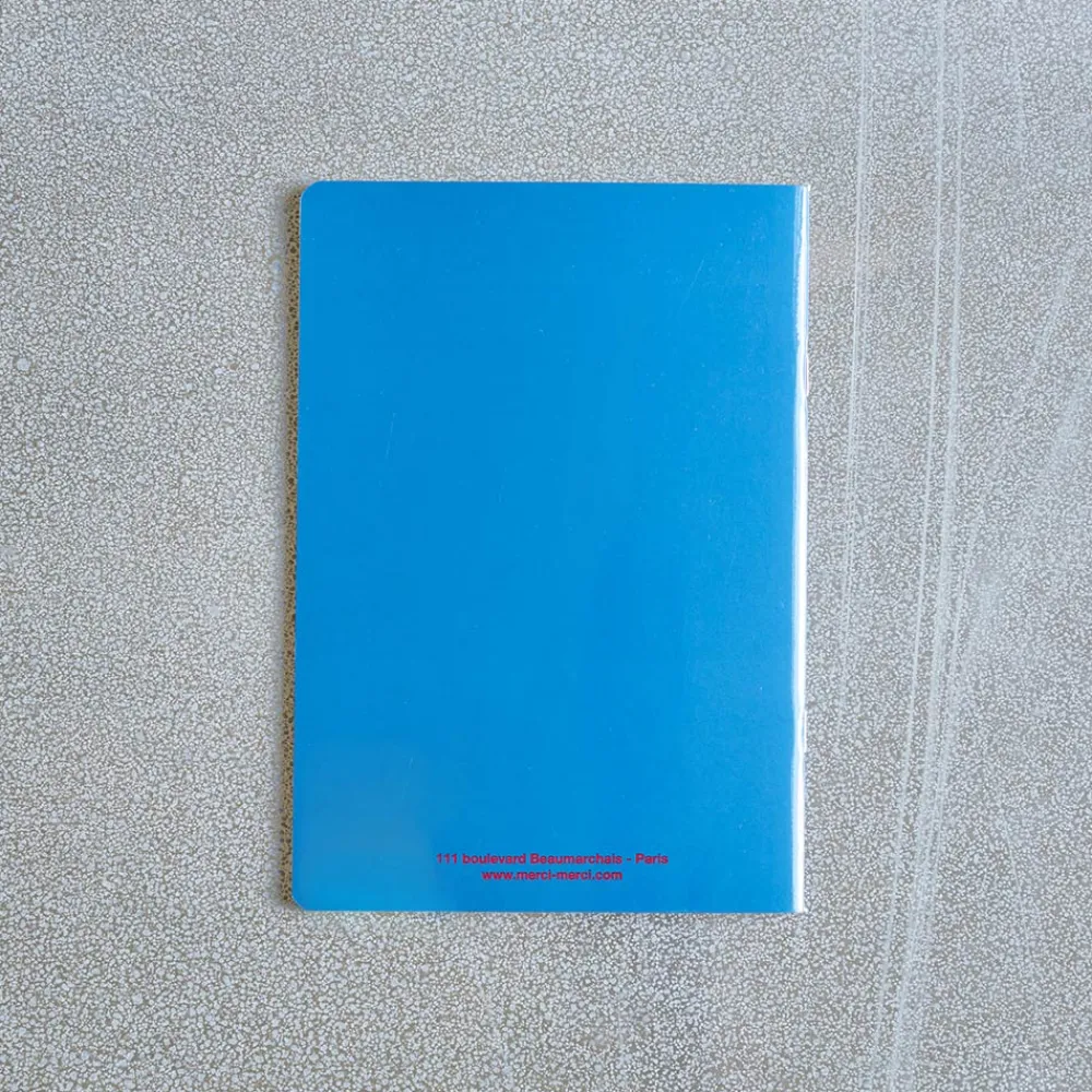 2962 BRANDBOOK Carnet Merci - Bleu Marin et Rouge