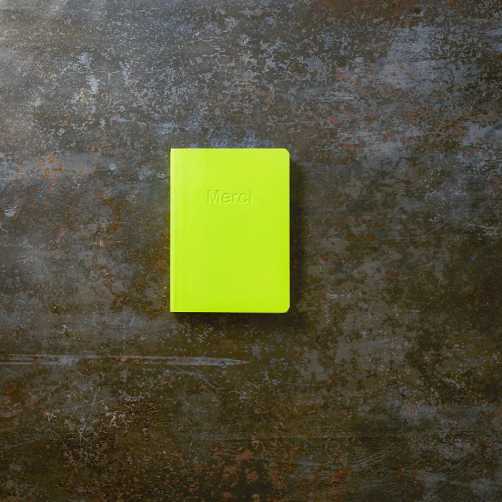 2962 BRANDBOOK Carnet Merci - Fluo Jaune