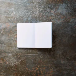2962 BRANDBOOK Carnet Merci - Métal Argent