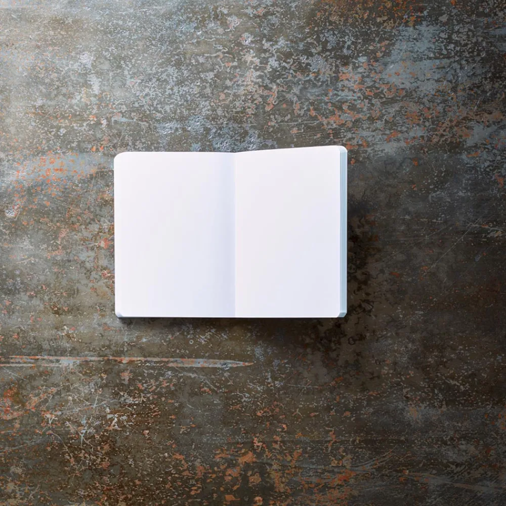 2962 BRANDBOOK Carnet Merci - Métal Argent