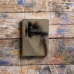 2962 BRANDBOOK Carnet Merci - Métal Argent