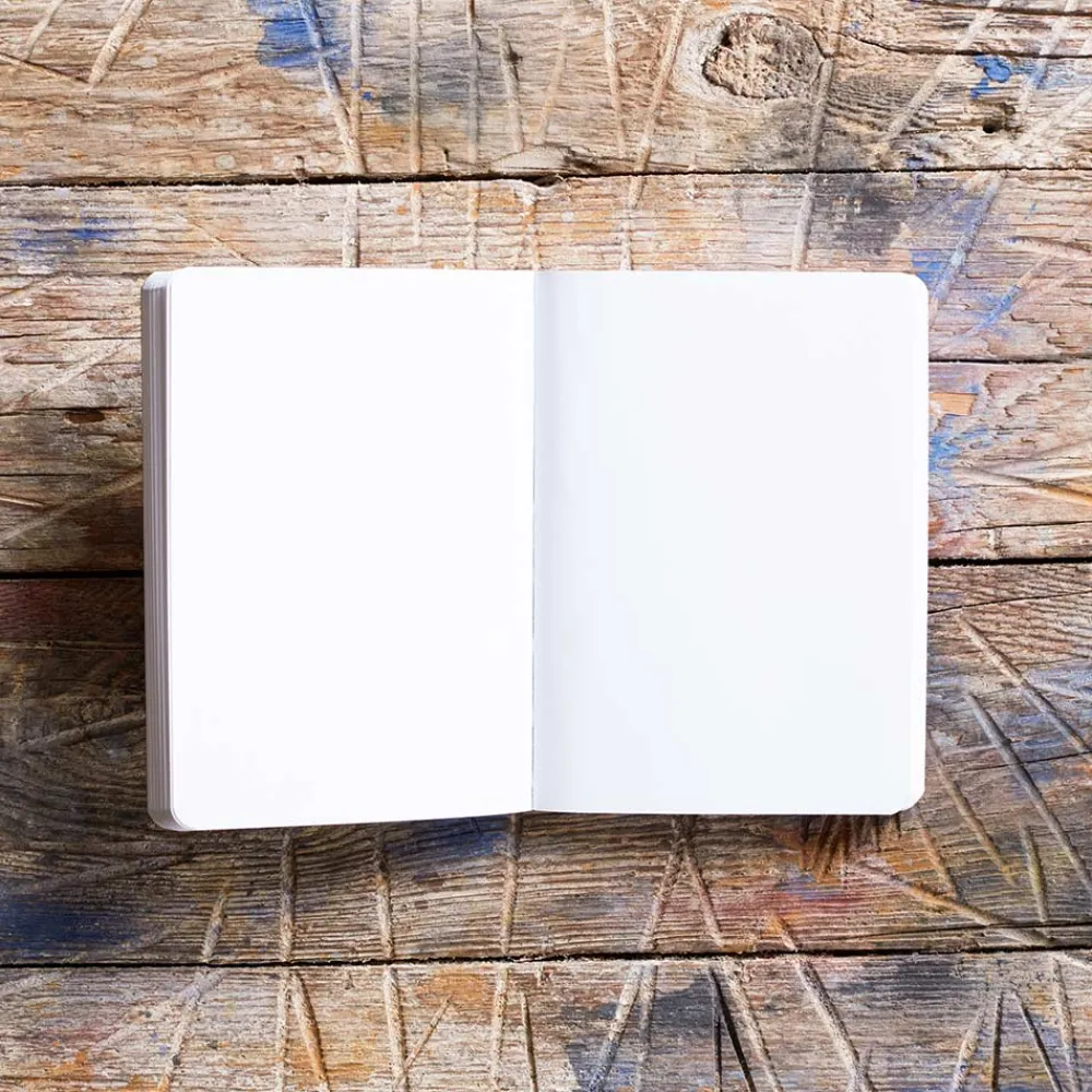 2962 BRANDBOOK Carnet Merci - Métal Argent
