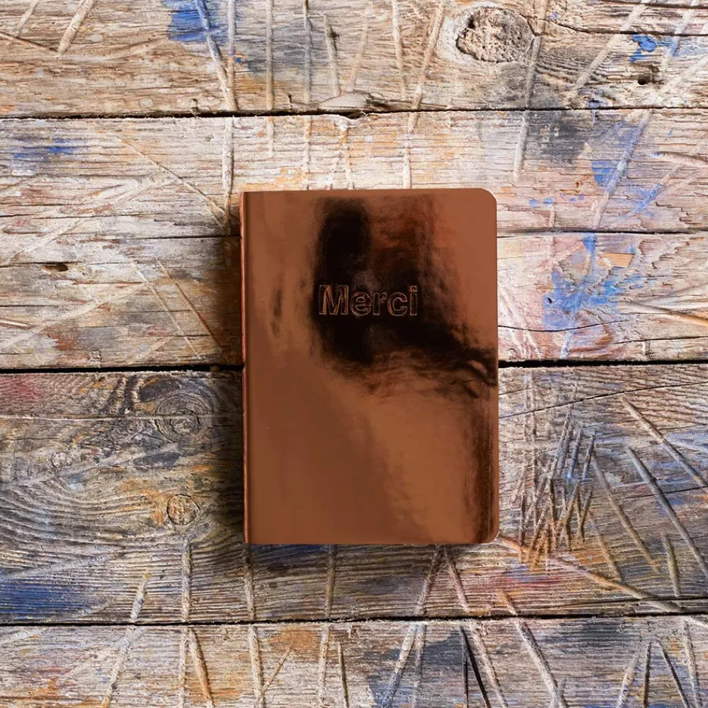 2962 BRANDBOOK Carnet Merci - Métal Cuivre