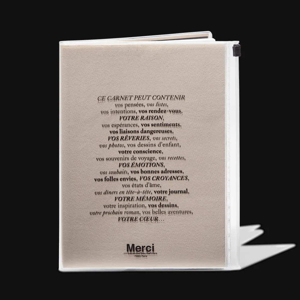 960 MARKS KAMOI Carnet Merci - Rose