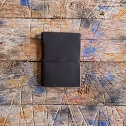 426 DESIGNPHIL Carnet passeport en cuir - Noir