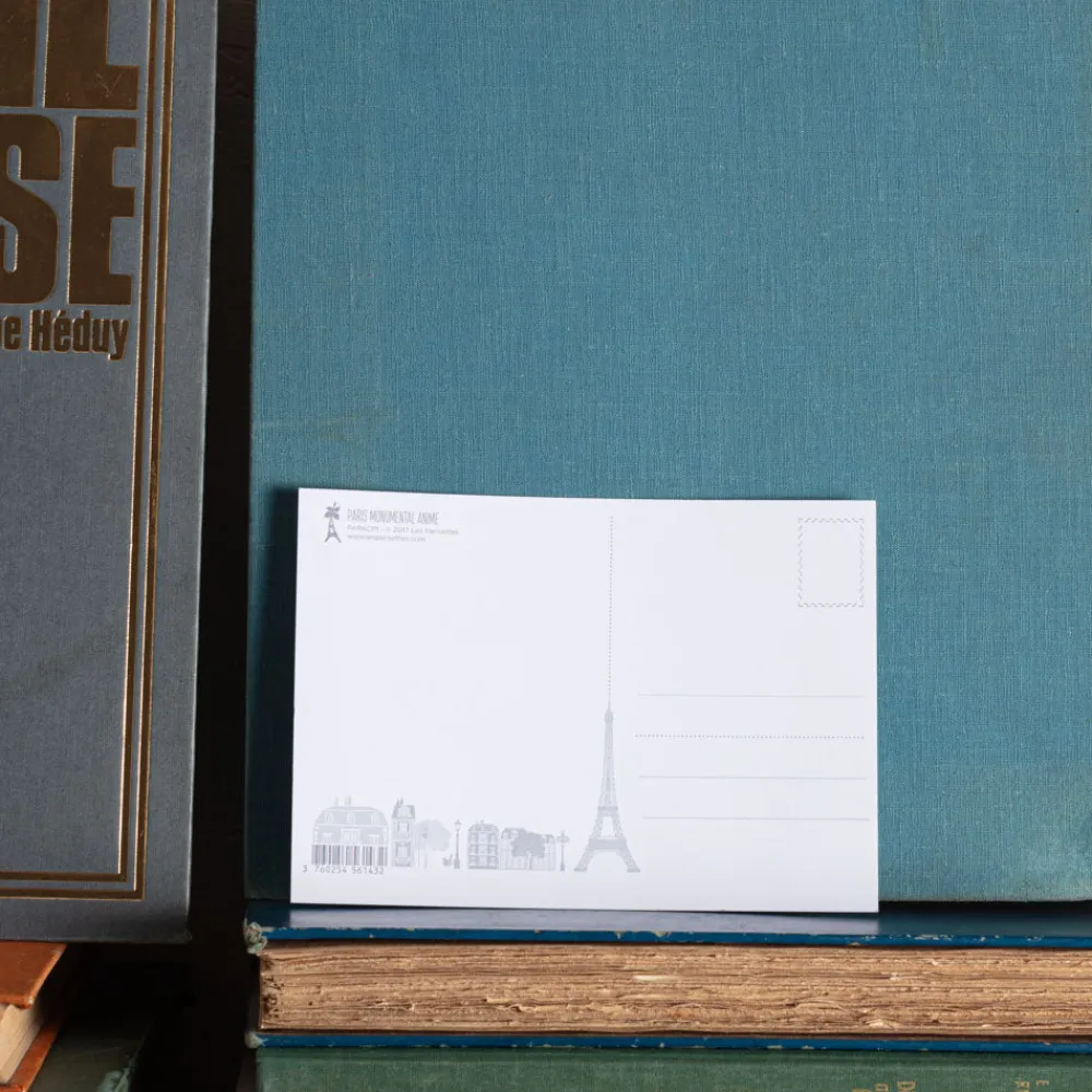 1197 LES PARISETTES Carte postale animée - Plan de Paris
