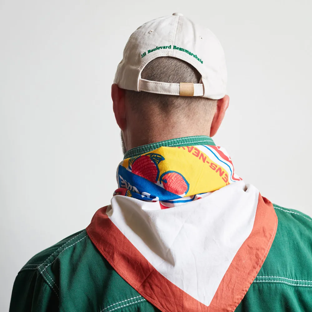 Women M05 Casquette unisexe brodée Non Merci - Écru