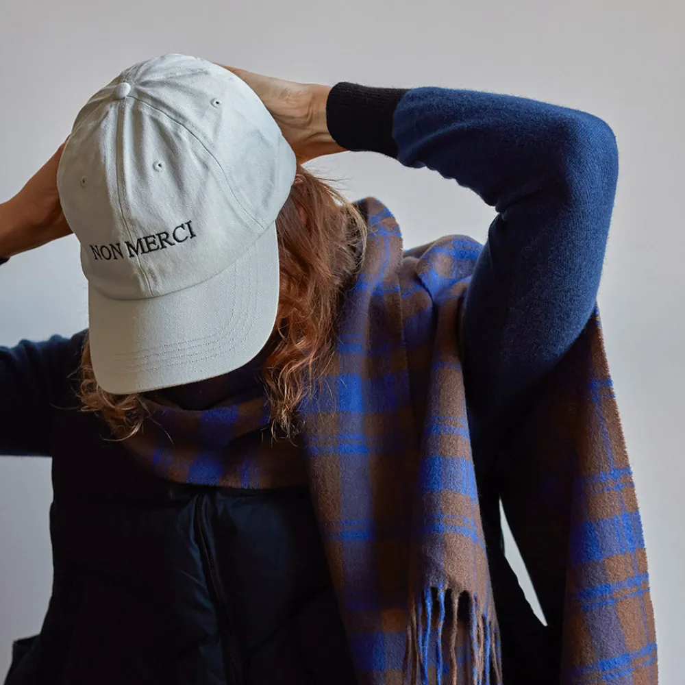 Women Merci Casquette Unisexe Brodée Non - Mint