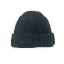 Women Cableami câbleami - Bonnet Mohair - Noir