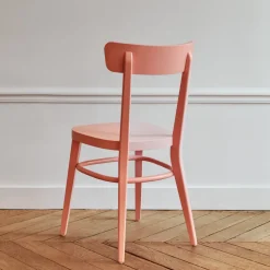 2133 LIVONI Chaise Bistrot - Rose