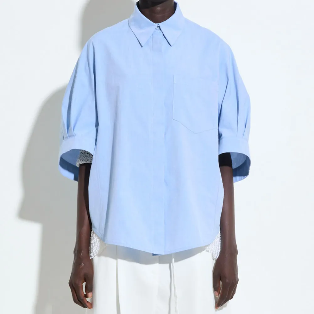 Women Christian Wijnants - Chemise Timila - Bleu Ciel
