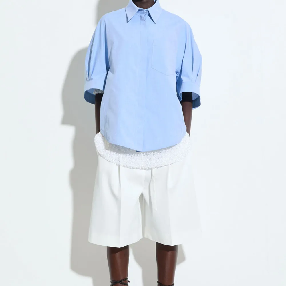 Women Christian Wijnants - Chemise Timila - Bleu Ciel