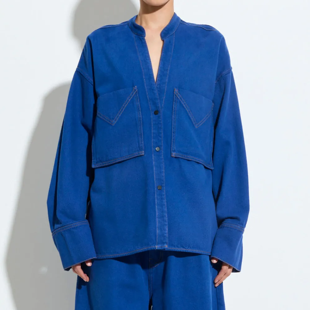 Women Christian Wijnants - Chemise Tango - Bleu