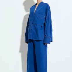 Women Christian Wijnants - Chemise Tango - Bleu