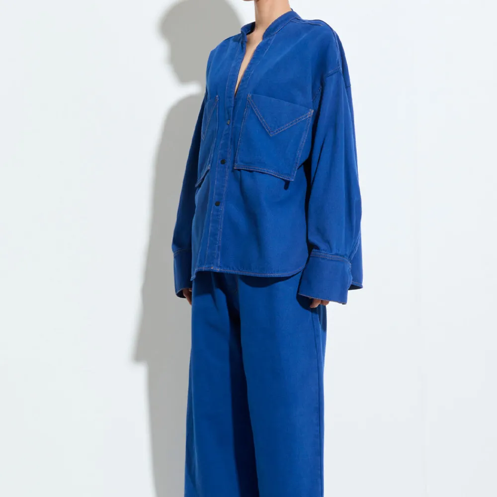 Women Christian Wijnants - Chemise Tango - Bleu