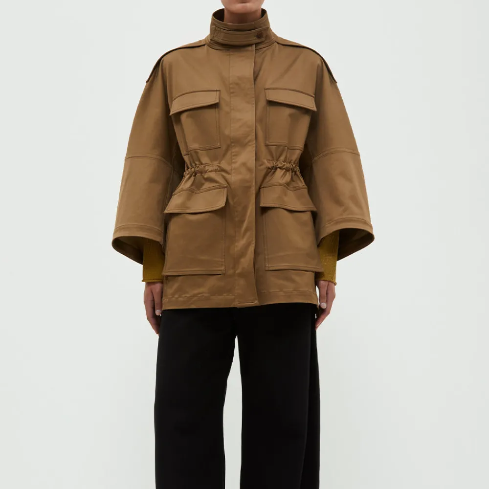 Women Christian Wijnants - Manteau Chiku - Sepia