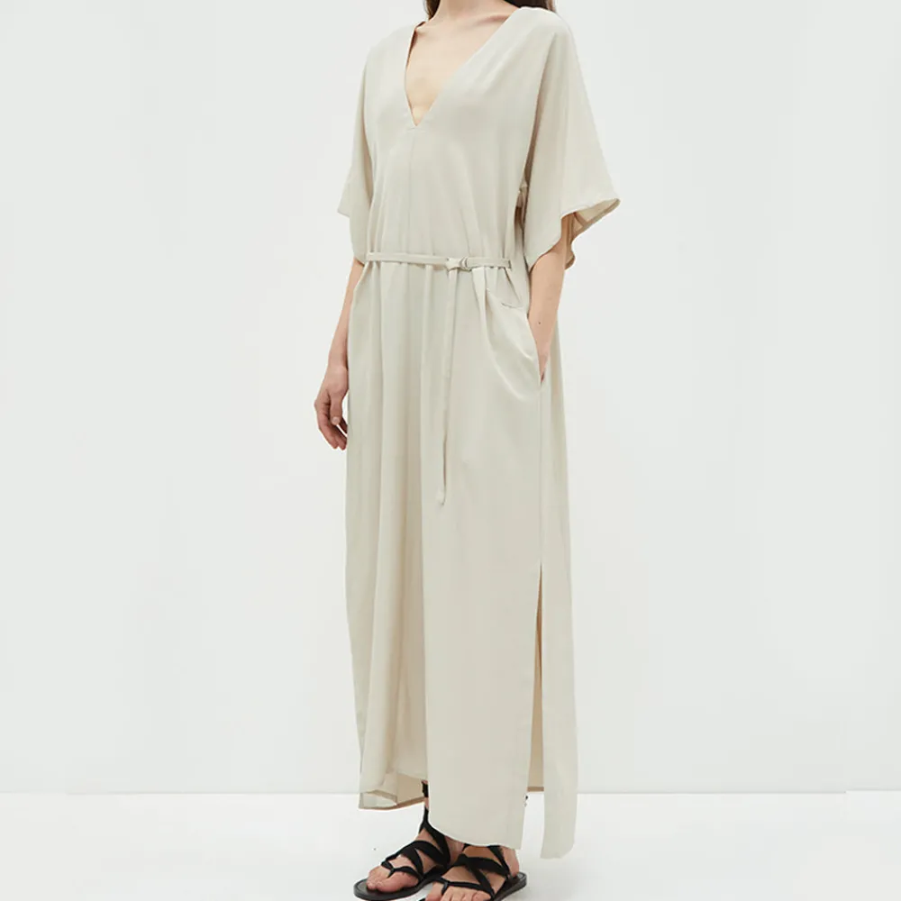 Women Christian Wijnants - Robe Dambira - Ciment