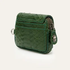 Women Claris Virot - Porte Monnaie Karl - Vert Python