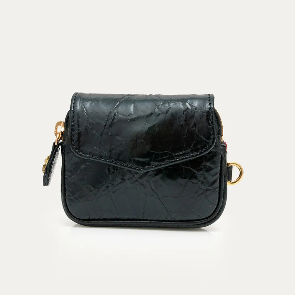 Women Claris Virot - Porte-Monnaie Karl - Noir Vintage