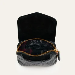 Women Claris Virot - Porte-Monnaie Karl - Noir Vintage