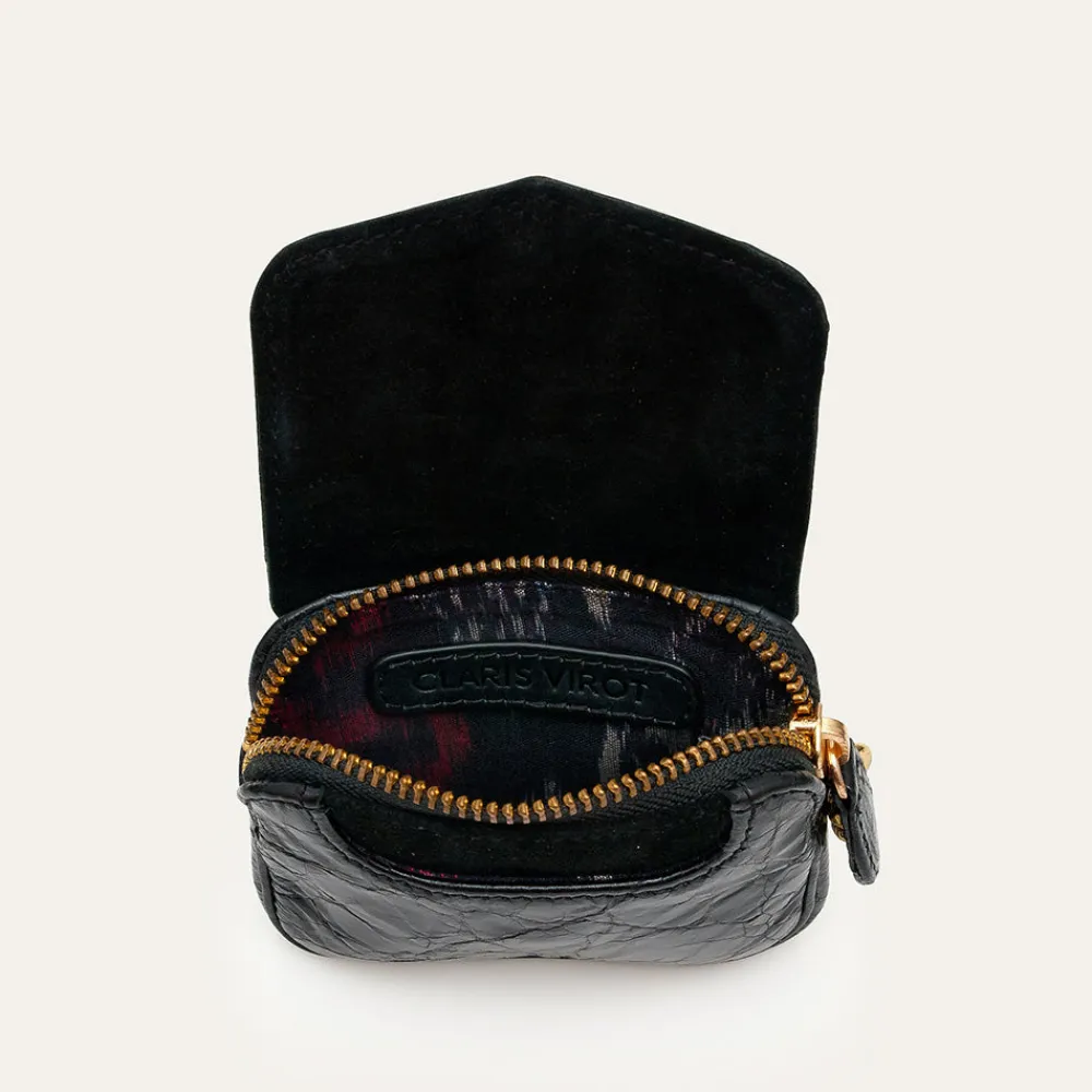 Women Claris Virot - Porte-Monnaie Karl - Noir Vintage