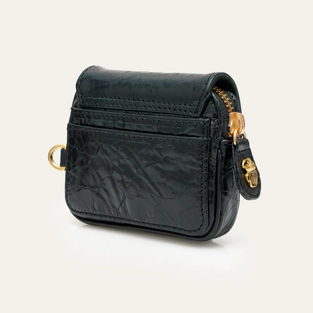 Women Claris Virot - Porte-Monnaie Karl - Noir Vintage